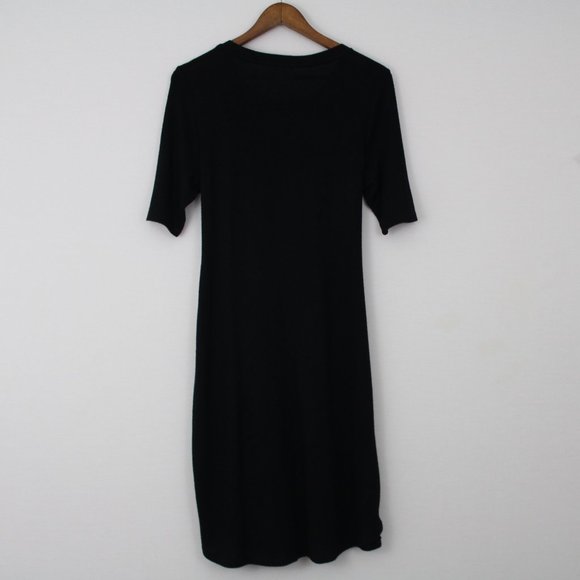 Caslon Black Dress w/ Ruched Tie Dress - Picture 8 of 15